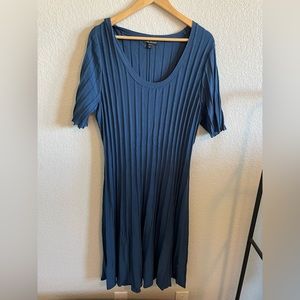 Lane Bryant Blue Light Sweater Dress size 22/24